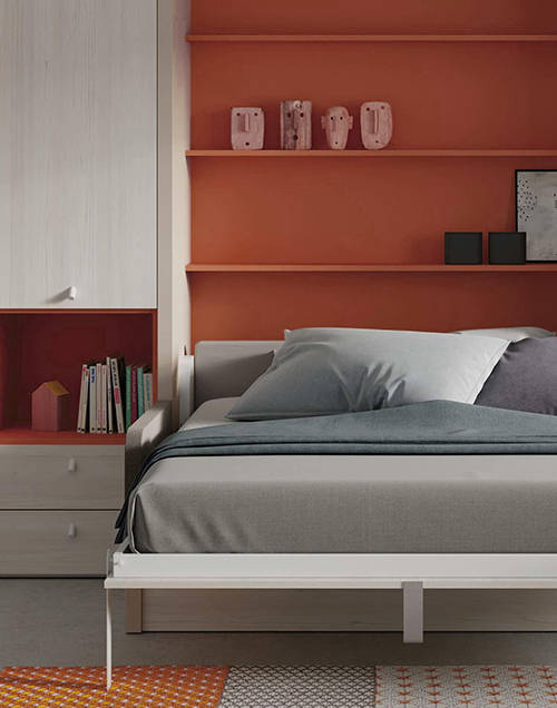  cama abatible horizontal