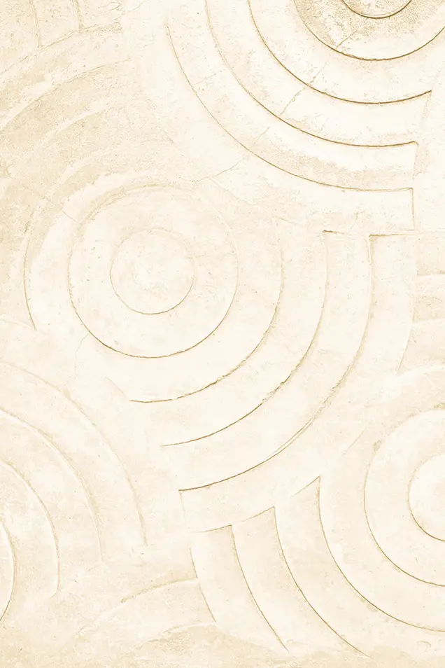 Estampado abstracto en hormigón impreso vertical con formas geométricas para un estilo de alto impacto