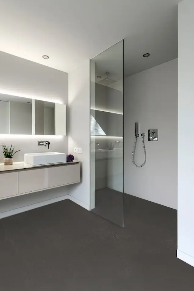Beton ciré receveur douche
