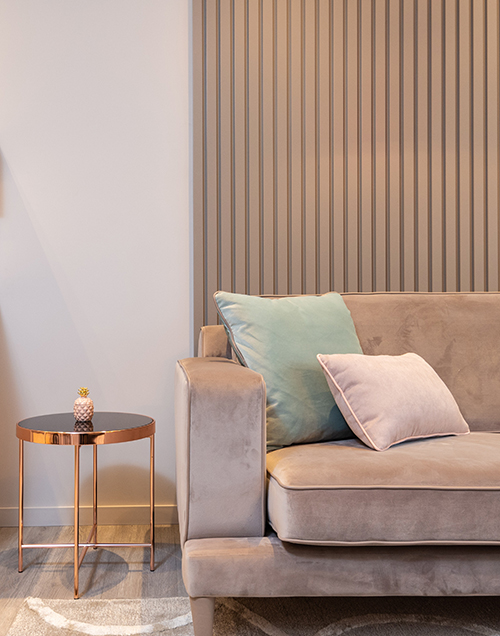 mini apartamento con cocina abierta al salón