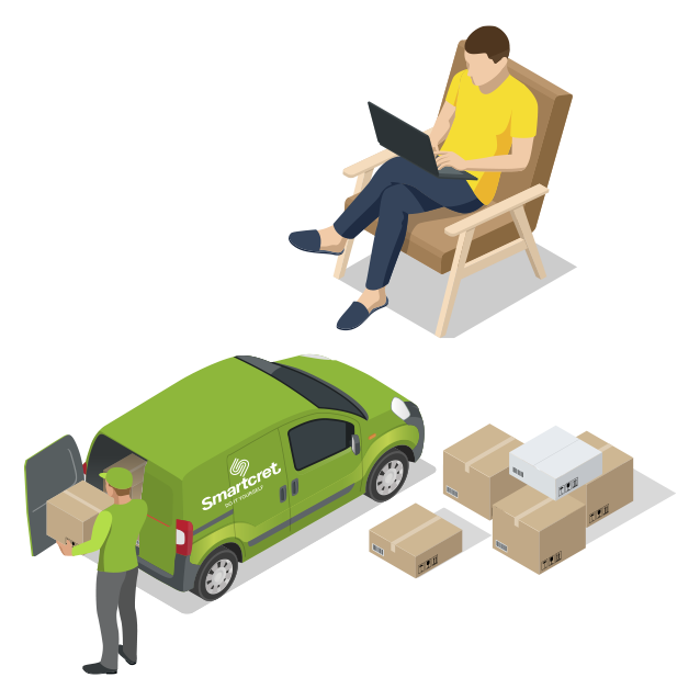 Simple demonstration of how to do dropshipping for microcement and paints