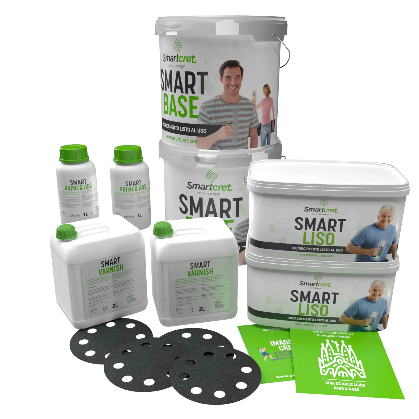 Super kit microcemento superficies sin juntas 16 m2