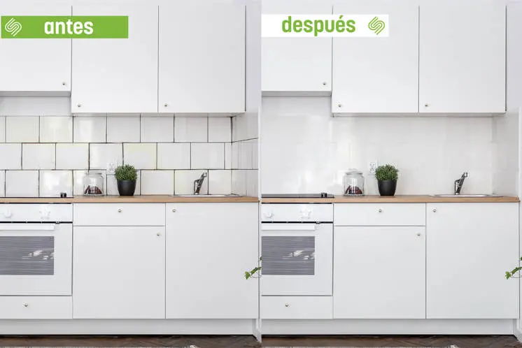 Renovierung der Küche mit Smartcover Tiles Fliesenmalerei