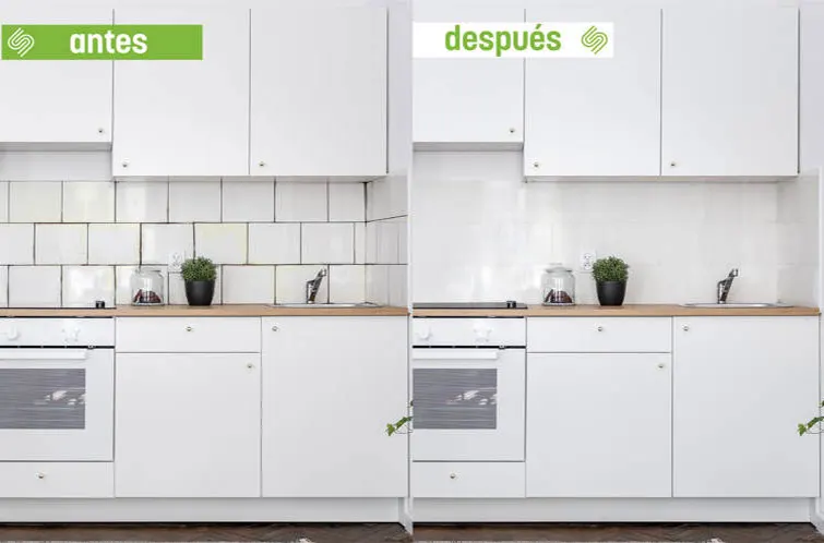 Rénovation de la cuisine avec la Peinture pour carrelage Smartcover Tiles